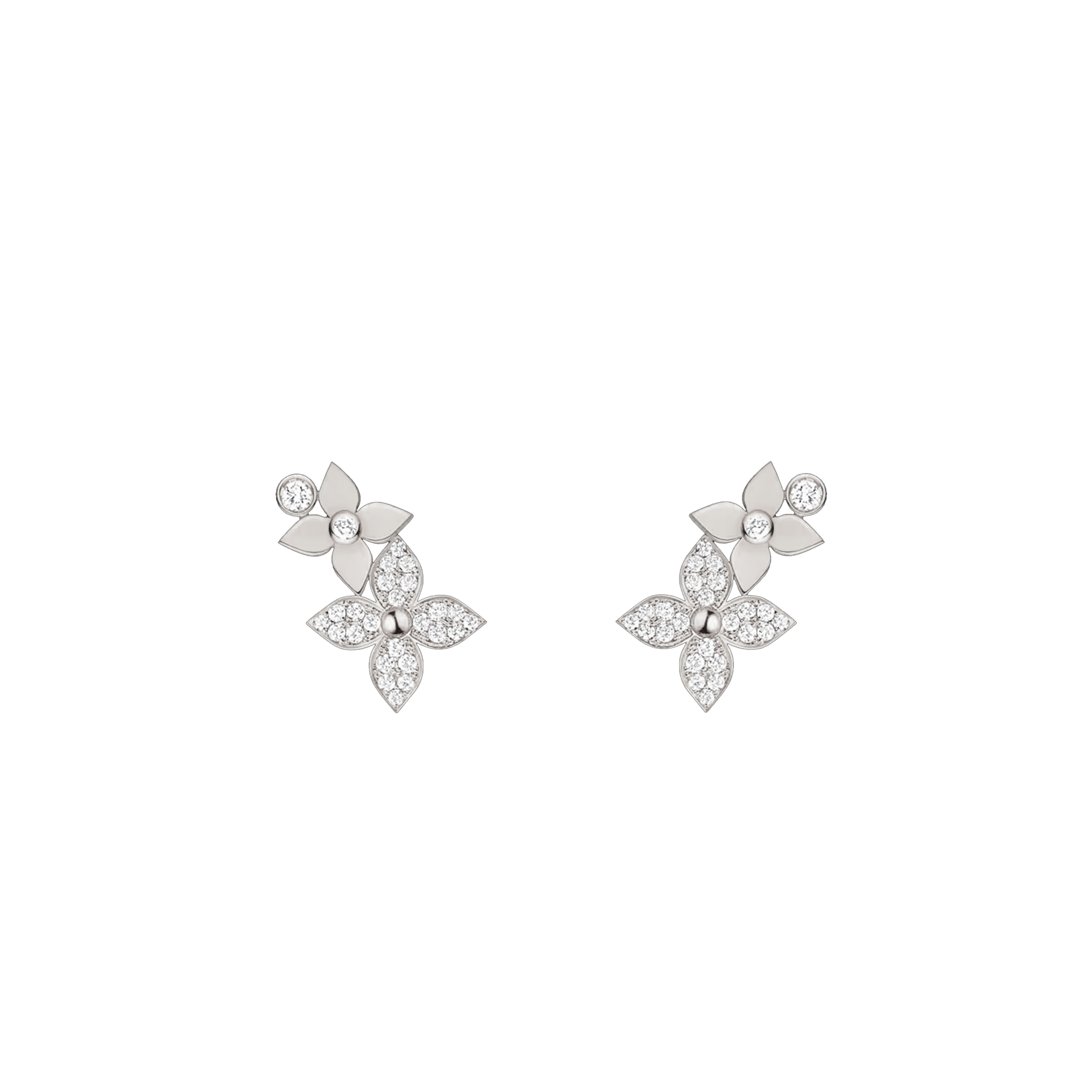 l**is V*t*n idylle blossom right earring pink gold and diamonds per unit q96947